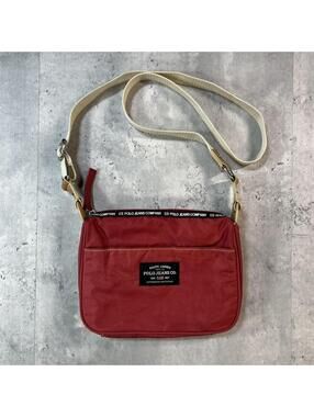 Vintage Red Polo Jeans Company Crossbody Bag